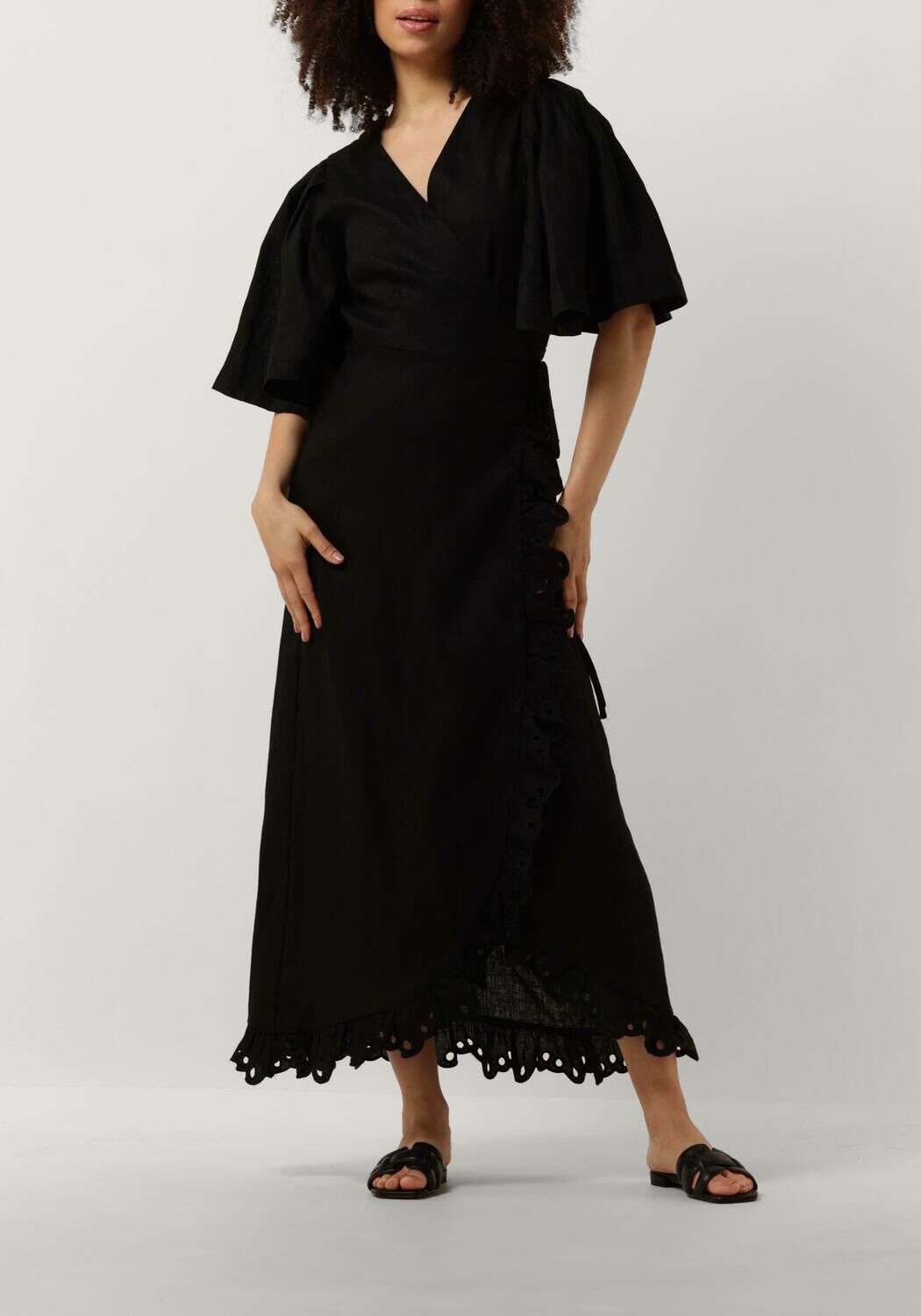 zwarte copenhagen muse maxi jurk cmnatuli dress