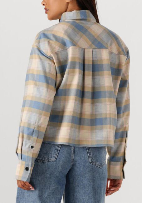 Multi CLOSED Blouses CROPPED OVERSIZED SHIRT - large