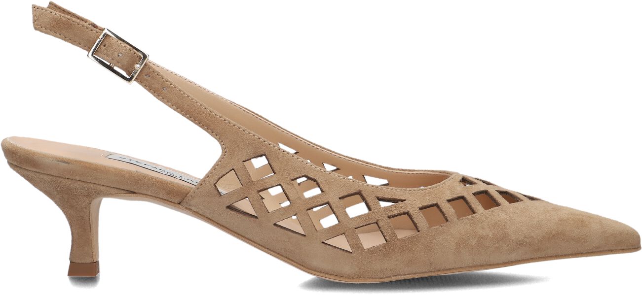 Stefano Lauran Slingbacks Dames 18819, Maat: 43, Materiaal: Suède, Kleur: Beige afbeelding 1