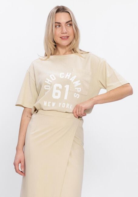 Beige PENN & INK T-shirt T-SHIRT PRINT - large