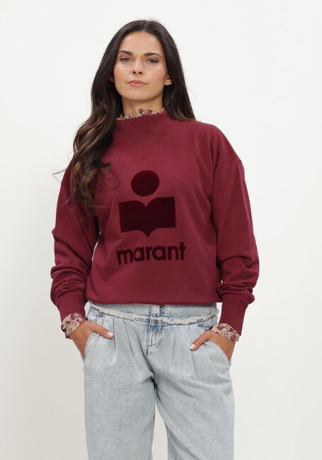 Bordeaux ISABEL MARANT Trui MOBY SWEAT SHIRT - large
