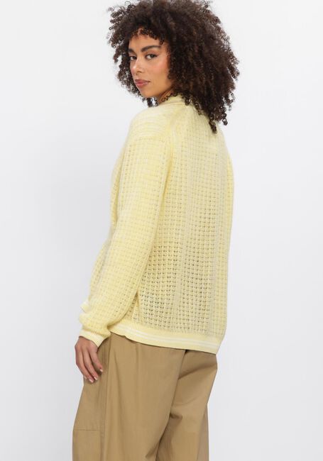 Butter yellow DOROTHEE SCHUMACHER Vest AIRY SOFTNESS CARDIGAN - large