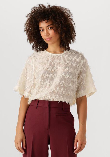 Ecru CO'COUTURE Top TRIANGLE BLOUSE - large