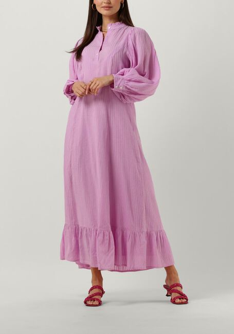 Lila ANTIK BATIK Maxi jurk YVONNE LONGDRESS - large