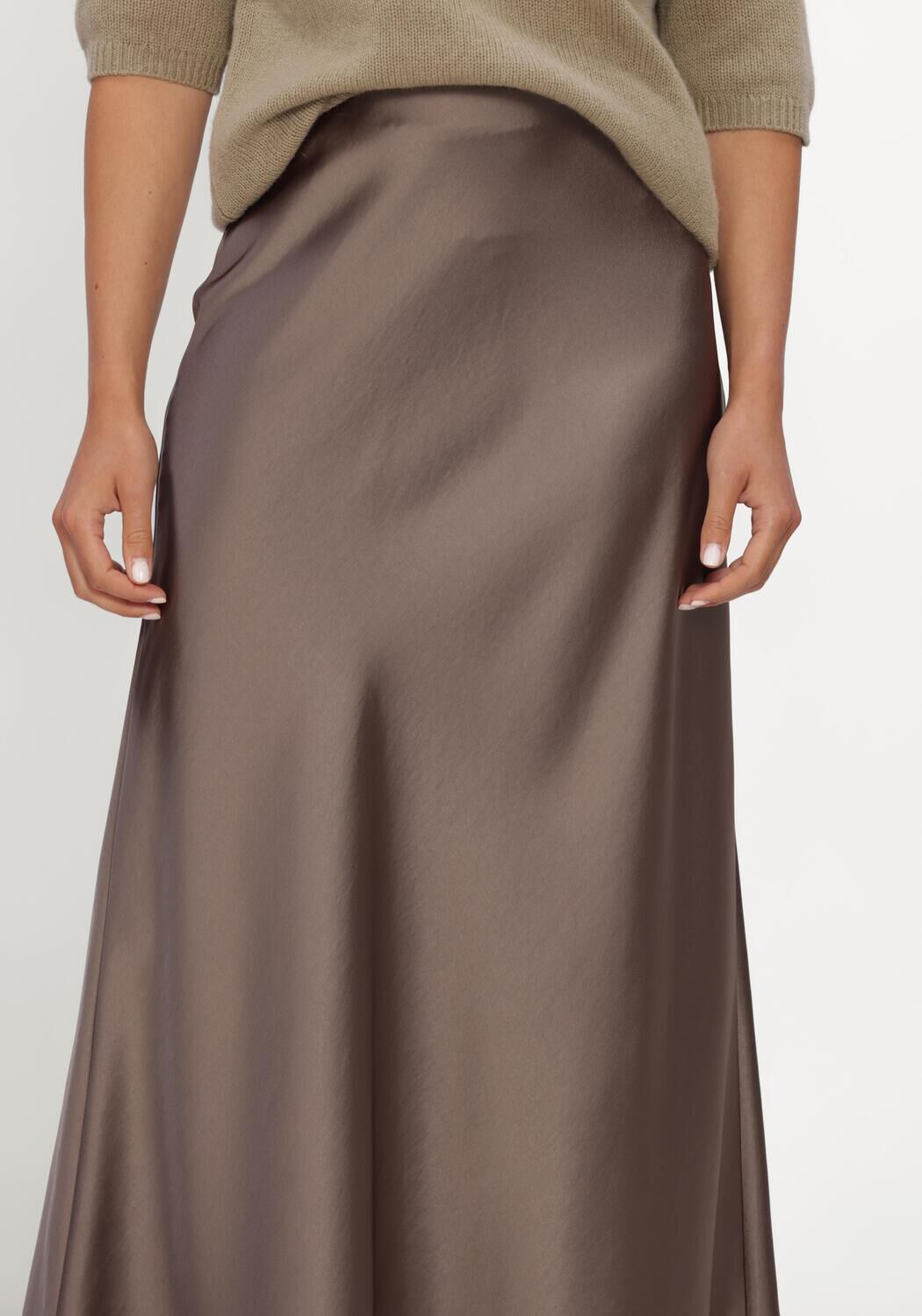 Bruine LUISA CERANO Midirok SATIN-ROCK - large
