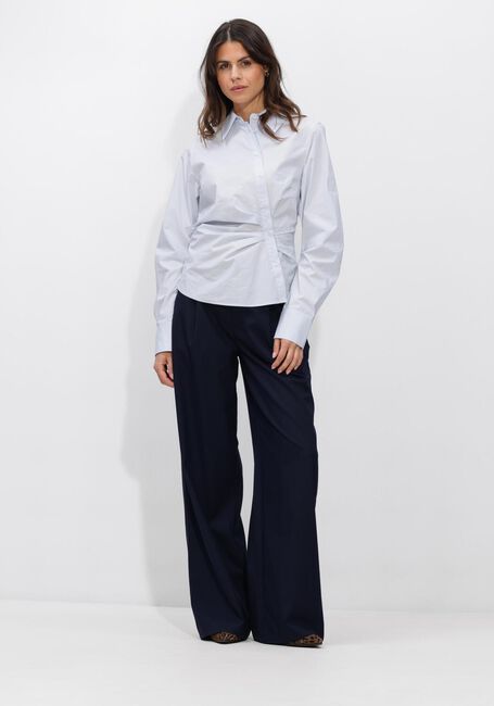 Lichtblauwe SECOND FEMALE Blouses HILL SHIRT - large