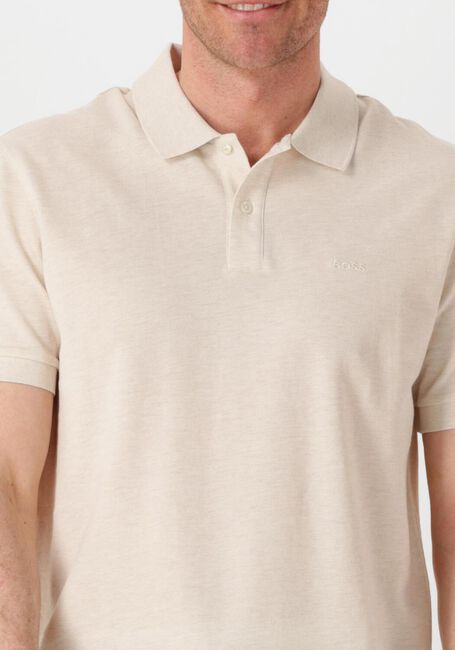 Gebroken wit BOSS BLACK Polo PALLAS - large