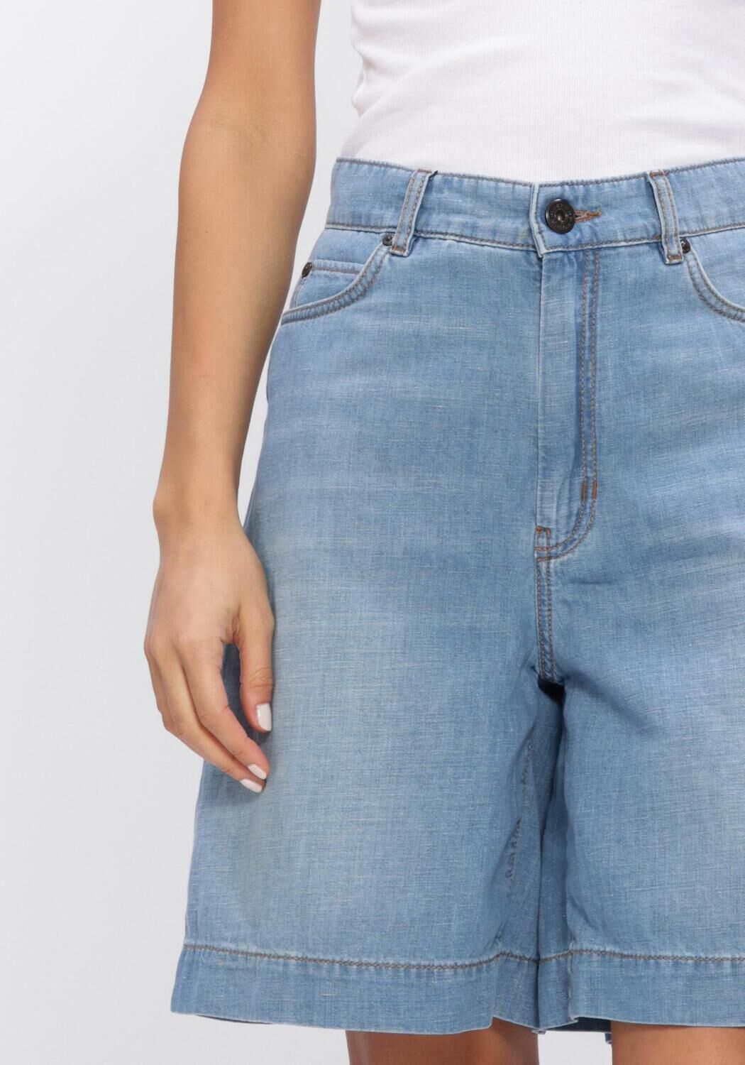 Donkerblauwe MAX MARA Blouses SHORT TROUSER - large
