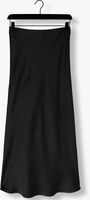 Zwarte NOTRE-V Maxirok SATIN LONG SKIRT Zwarte NOTRE-V Maxirok SATIN LONG SKIRT - medium