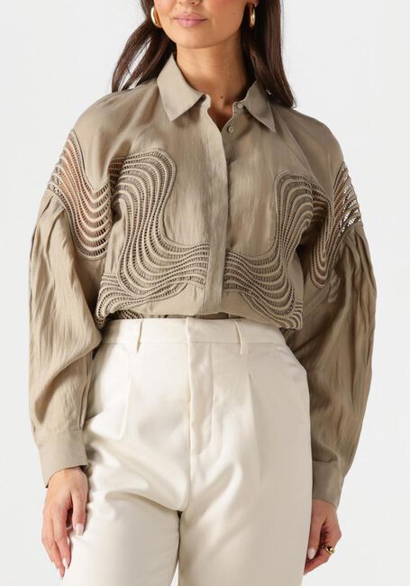 Beige COPENHAGEN MUSE Blouses CMMOLLY-SHIRT 1 - large