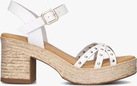 Witte STEFANO LAURAN Sandalen met hak LED SANDAAL MET STUDS TH - medium