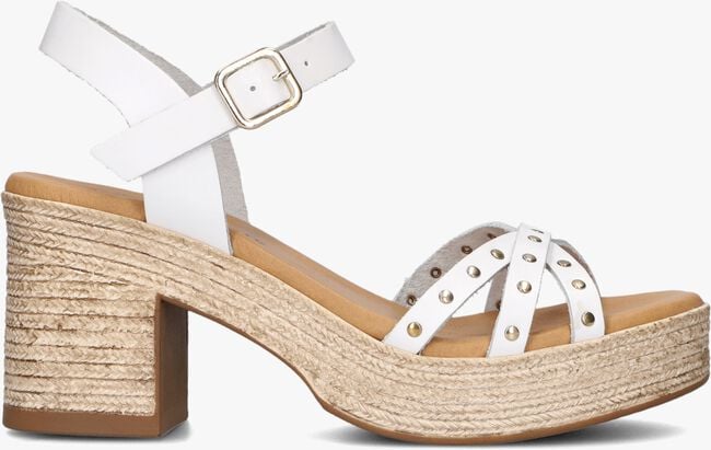 Witte STEFANO LAURAN Sandalen met hak LED SANDAAL MET STUDS TH Witte STEFANO LAURAN Sandalen met hak LED SANDAAL MET STUDS TH - large