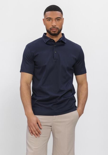 Donkerblauwe VALENZA Polo SUPIMA POLO SCHILLER COLLAR S/S - large