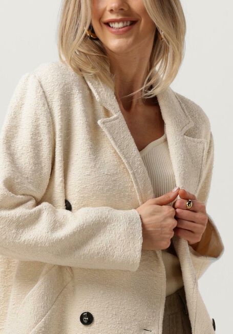 Gebroken wit RUBY TUESDAY Mantel MAY LONGDOUBLE BREASTED COAT - large