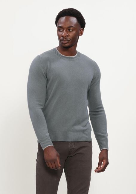 Blauwe GRAN SASSO Polo CREW L/SLV - large