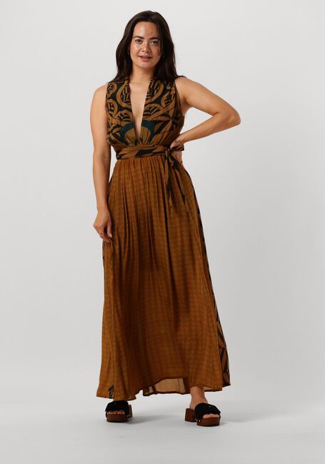 Bruine MES DEMOISELLES Maxi jurk MUSE - large