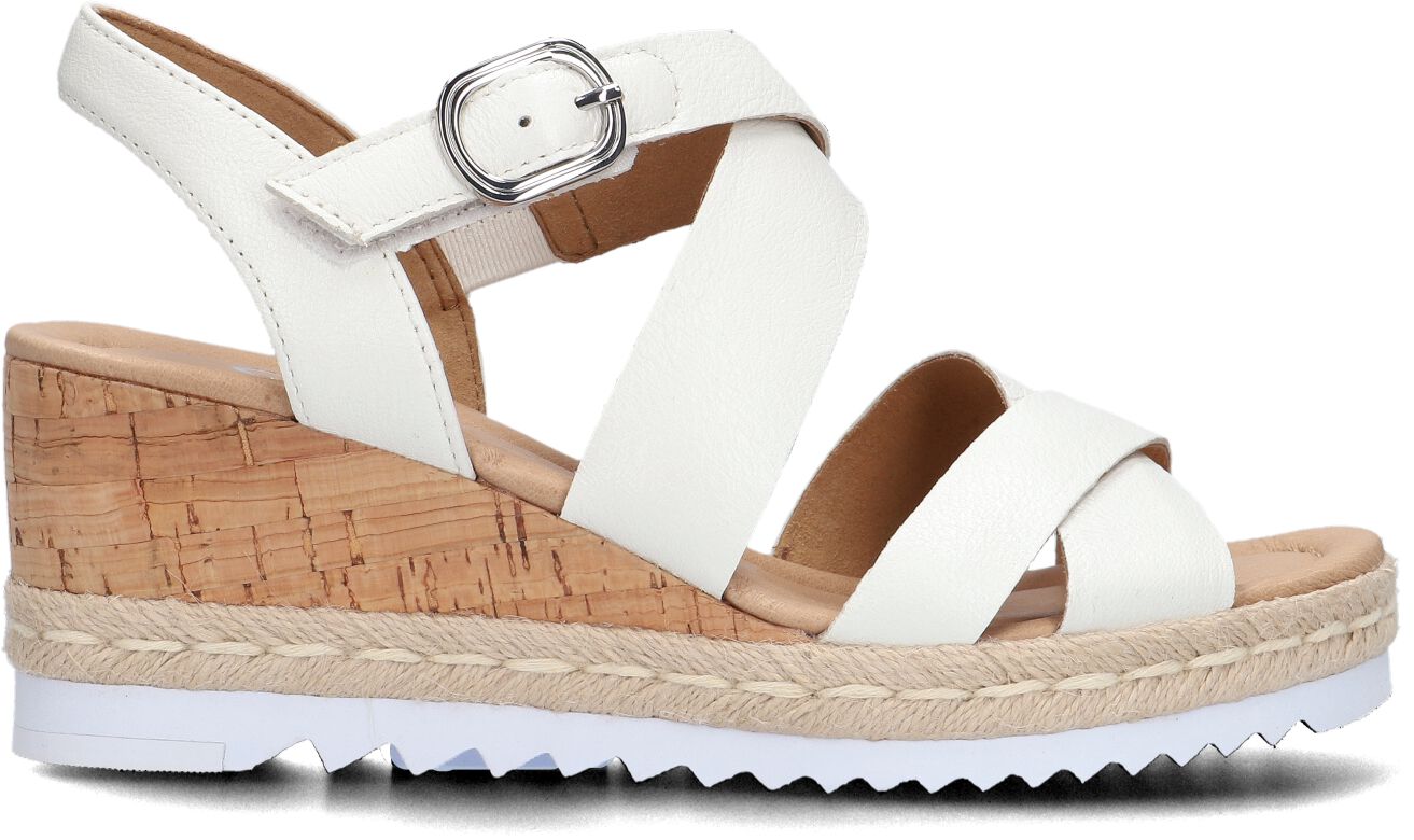 Gabor Sandalen
Dames 832, Maat: 38,5, Materiaal: Leer, Kleur: Wit