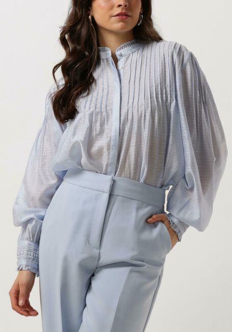 Blauwe AAIKO Blouses CARLITA TEN 614 - large
