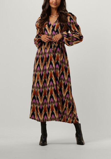 Multi AAIKO Midi jurk JITTE MULTI ETHNIC VIS 523 - large