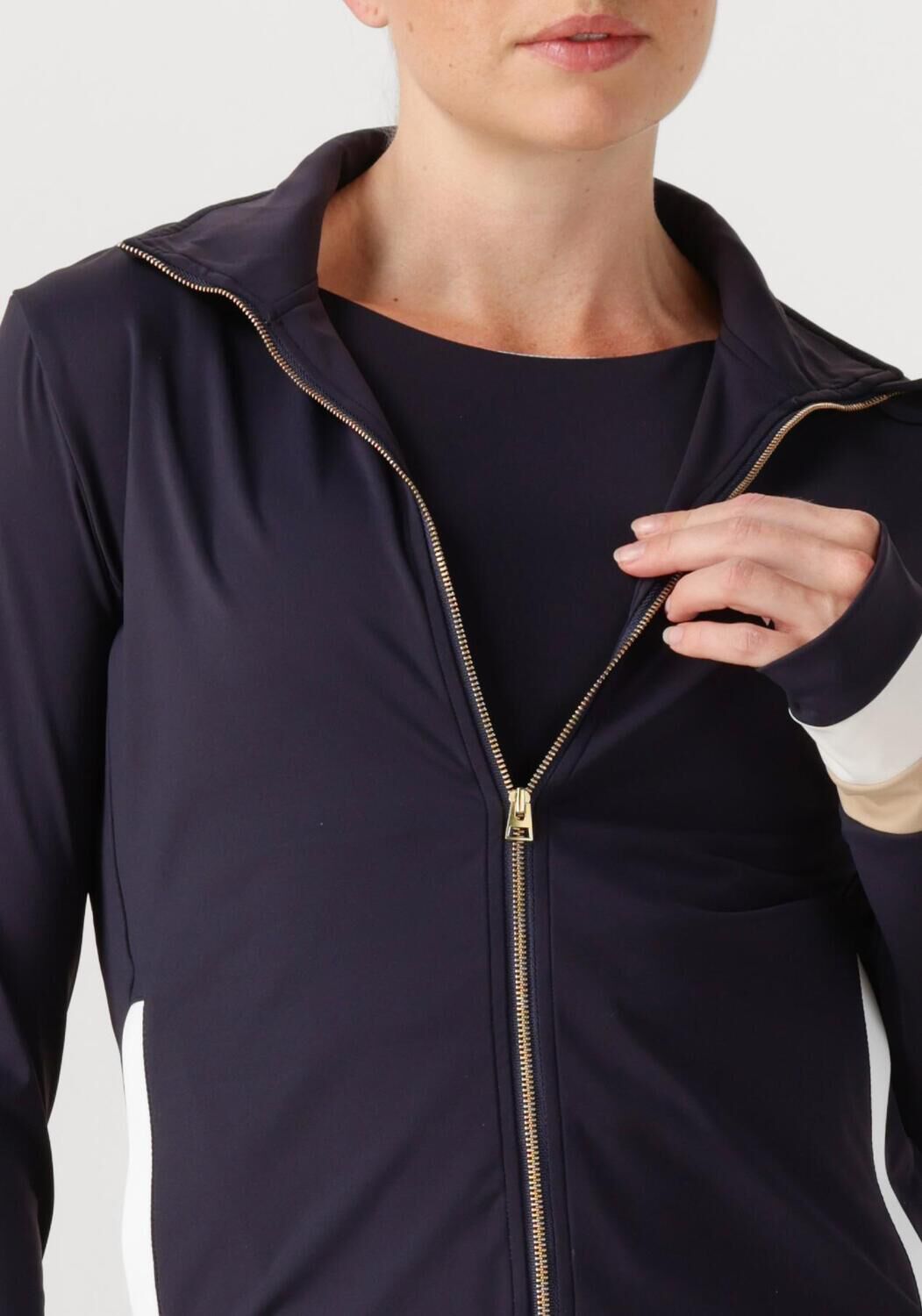 Blauwe HOUSE OF GRAVITY Vest PERFORMANCE JACKET - large