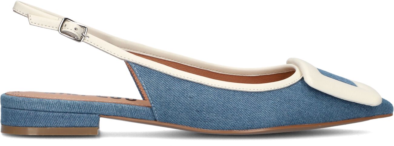 Bibi Lou Slingbacks
Dames 640z31vk, Maat: 36, Materiaal: Denim, Kleur: Blauw