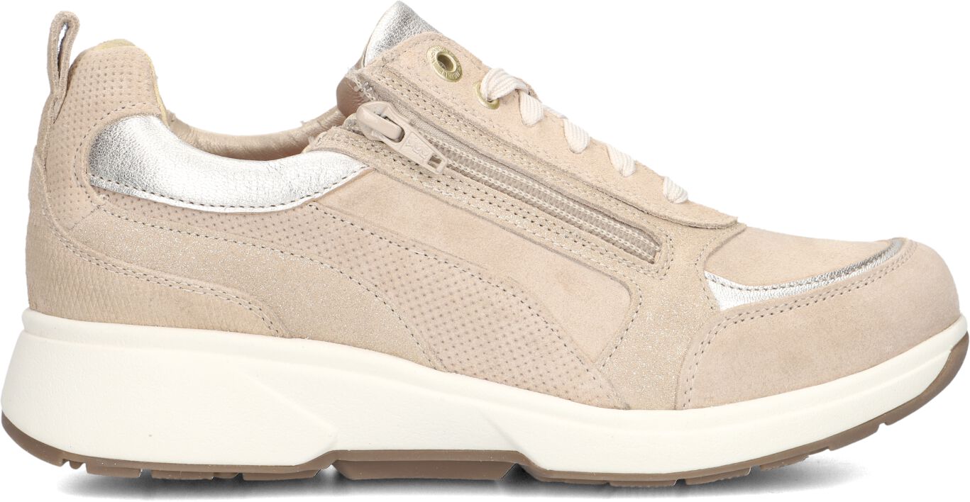 Xsensible Lage Sneakers Dames Valletta, Maat: 36, Materiaal: Suède, Kleur: Beige afbeelding 1