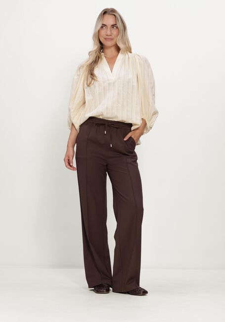 Bruine VANESSA BRUNO Wijde broek CLIFF - large
