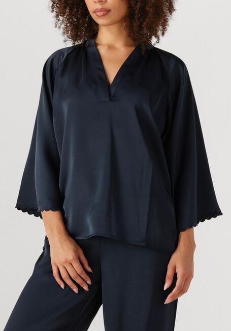 Donkerblauwe BRUUNS BAZAAR Blouses BBWINNY BLOUSE - large