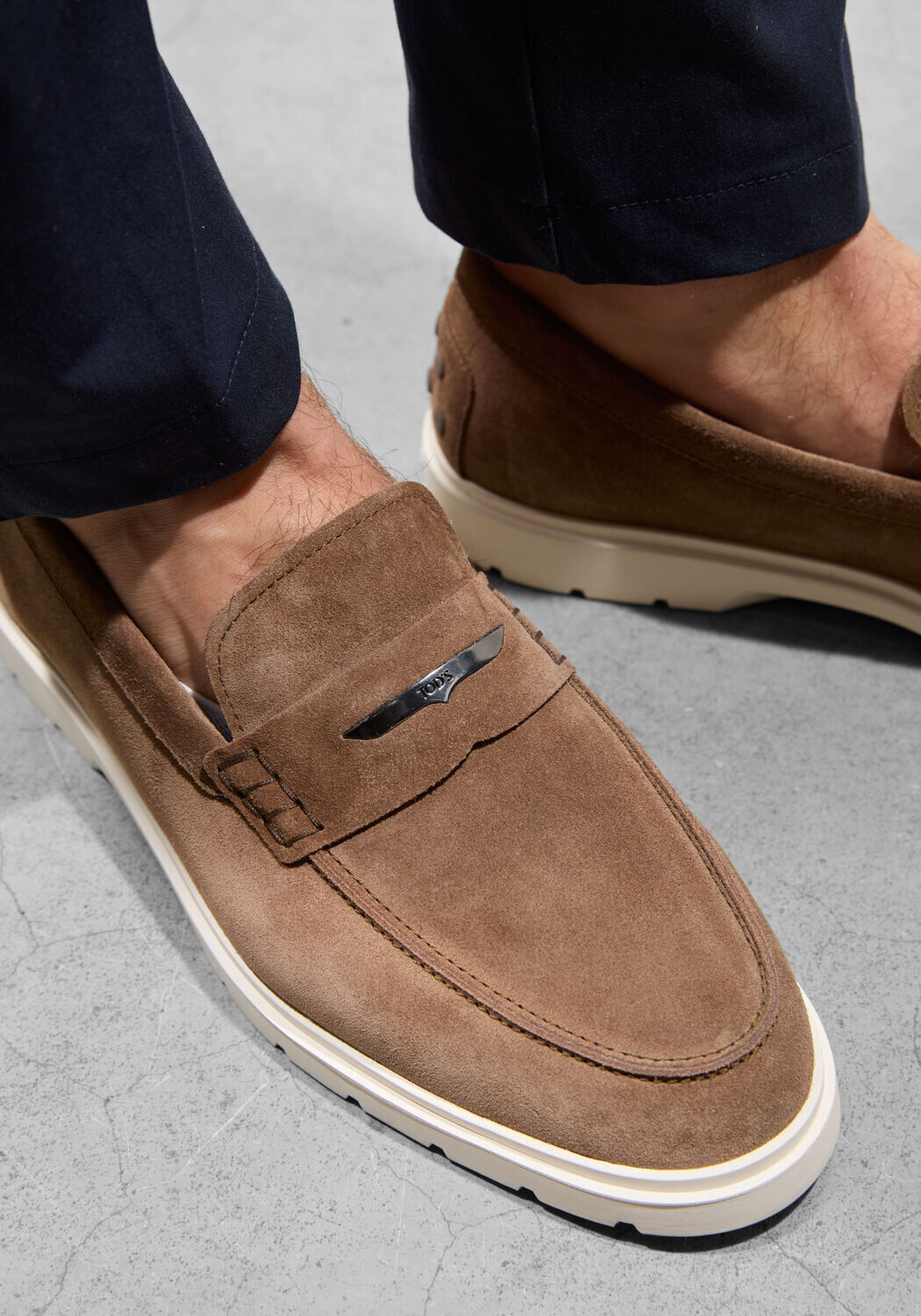 Bruine TOD'S Instappers BAFFO RUTENIO IBRIDO ESTIVO 59K - large