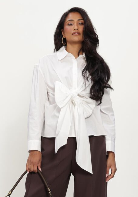 Witte CO'COUTURE Blouses HALENCC TIE SHIRT - large