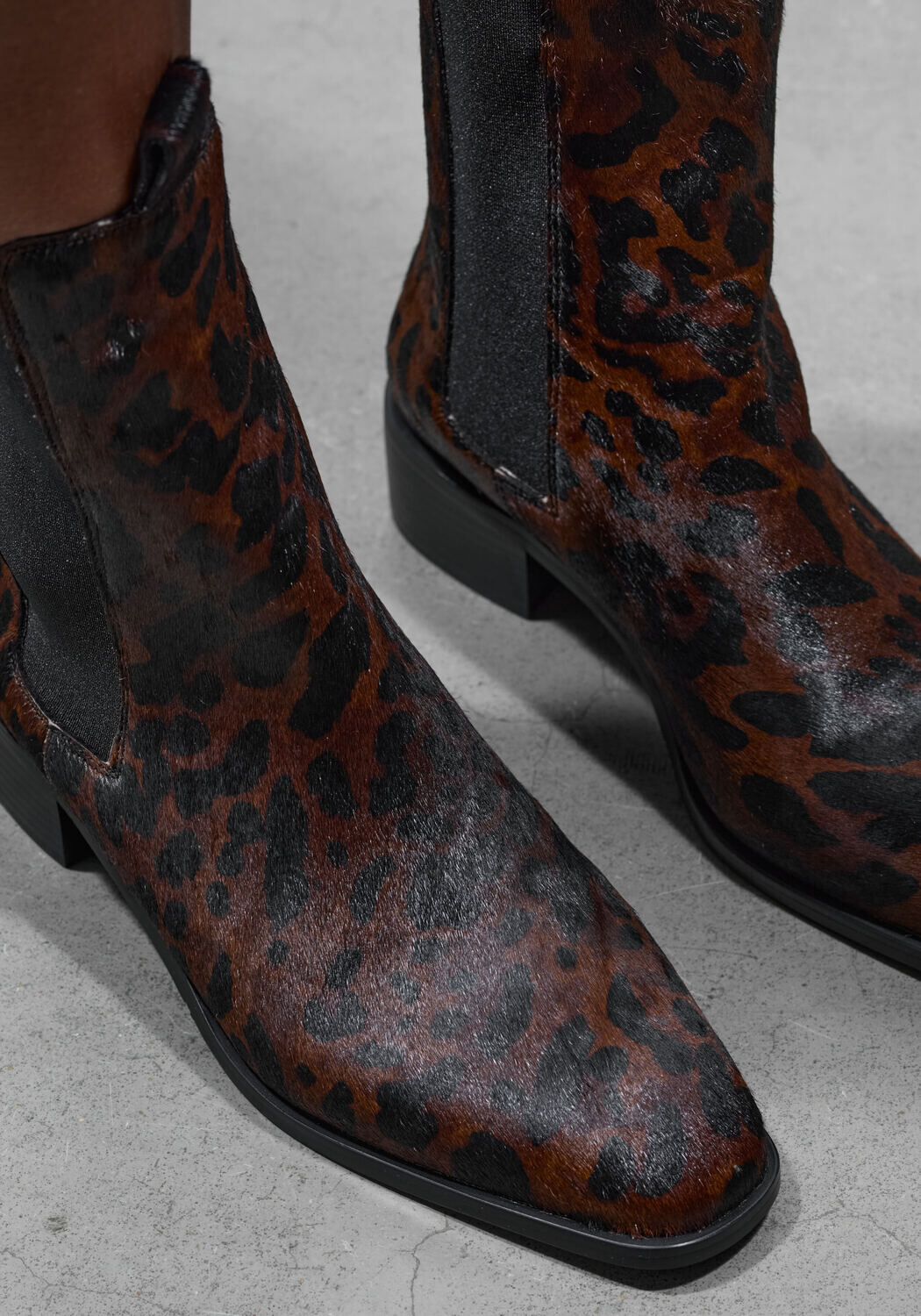 Bruine STEFANO LAURAN Chelsea boots BOTIN PLANO - large