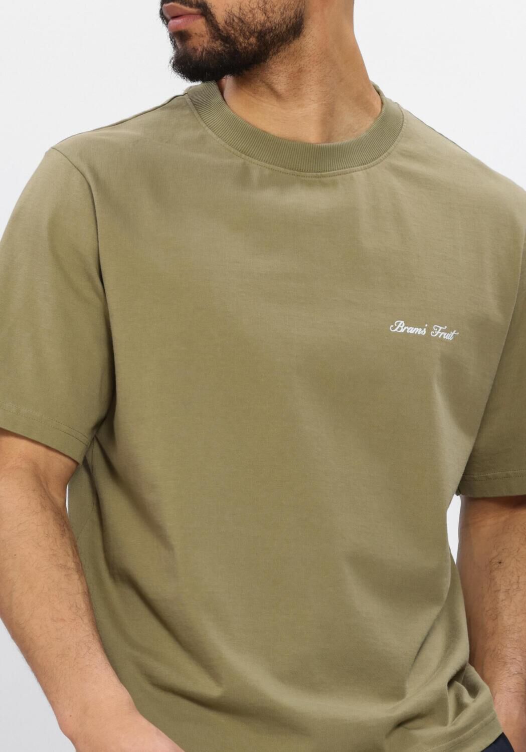 Khaki BRAM'S FRUIT T-shirt GARDENING KIT T-SHIRT - large