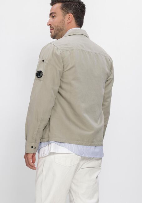 Grijze CP COMPANY Overshirts OVERSHIRT OVERSHIRT IN COTTON/LINEN - large