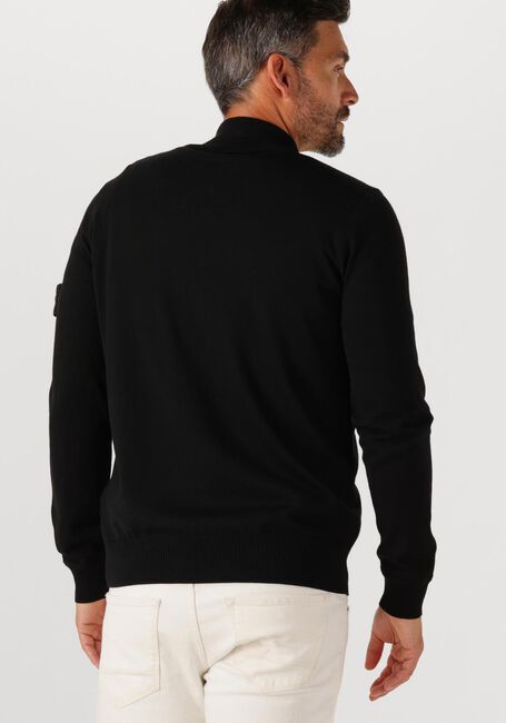 Zwarte STONE ISLAND Trui LS POLO - large