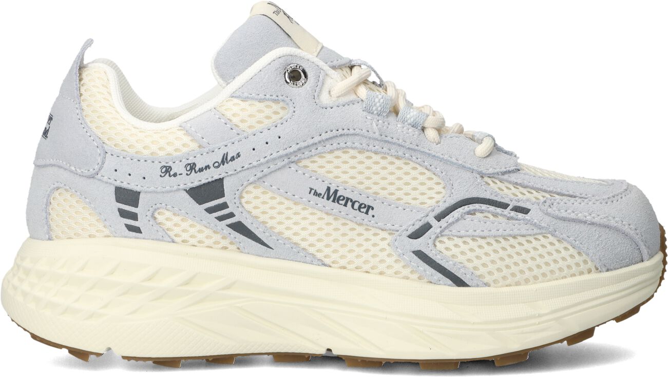 Mercer Amsterdam Lage Sneakers Dames The Re-run Max, Maat: 40, Materiaal: Suède, Kleur: Grijs afbeelding 1