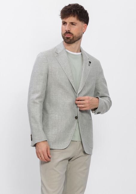 Lichtgrijze LARDINI Colberts JACKET ROMA - large