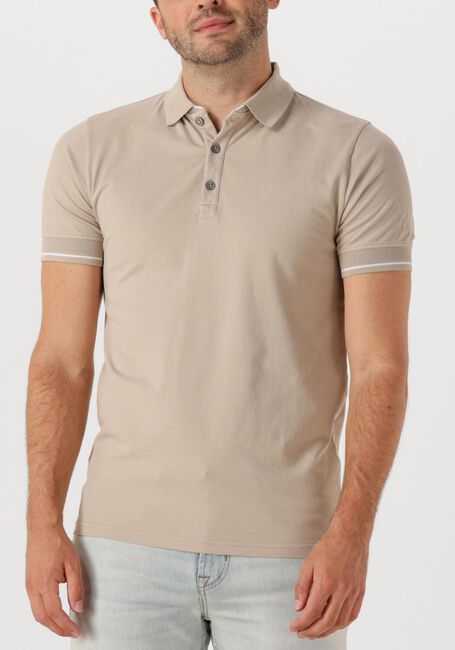 Beige GENTI Polo POLO 3 BUTTON SS J2001-1212 - large
