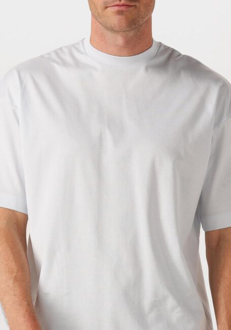 Blauwe VALENZA T-shirt INTERLOCK SUPIMA OVERSIZED T SHIRT - large