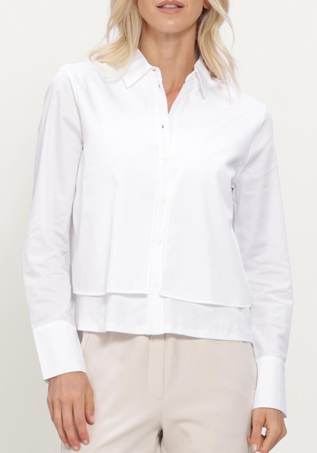 Witte MARC CAIN COLLECTION Blouses POLOSHIRT - large