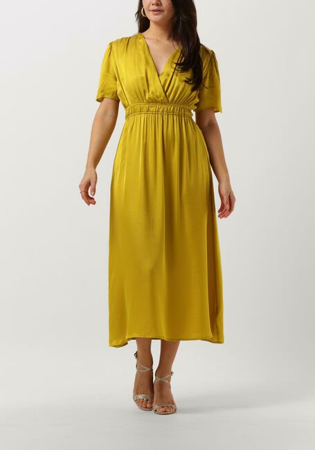 Gele SUNCOO Midi jurk COSIMA - large