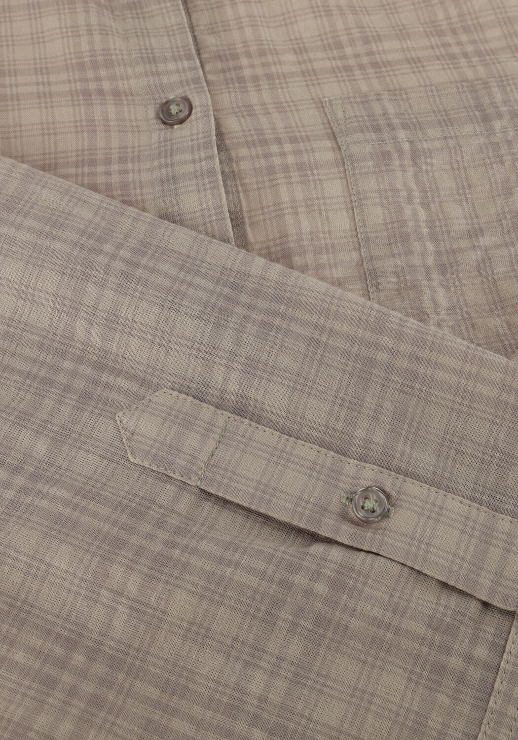 Zand OLAF HUSSEIN Blouses CHECKED FITTED SHIRT - large