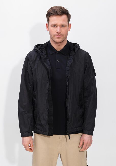 Zwarte STONE ISLAND Gewatteerde jas JACKET S0A23 - large