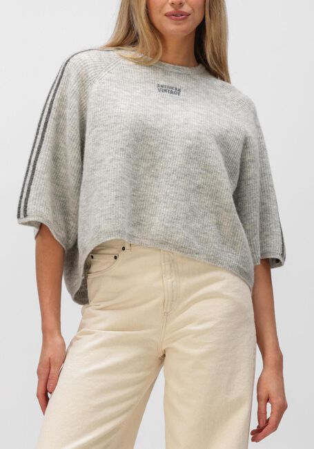 Lichtgrijze AMERICAN VINTAGE Top VITOW - large