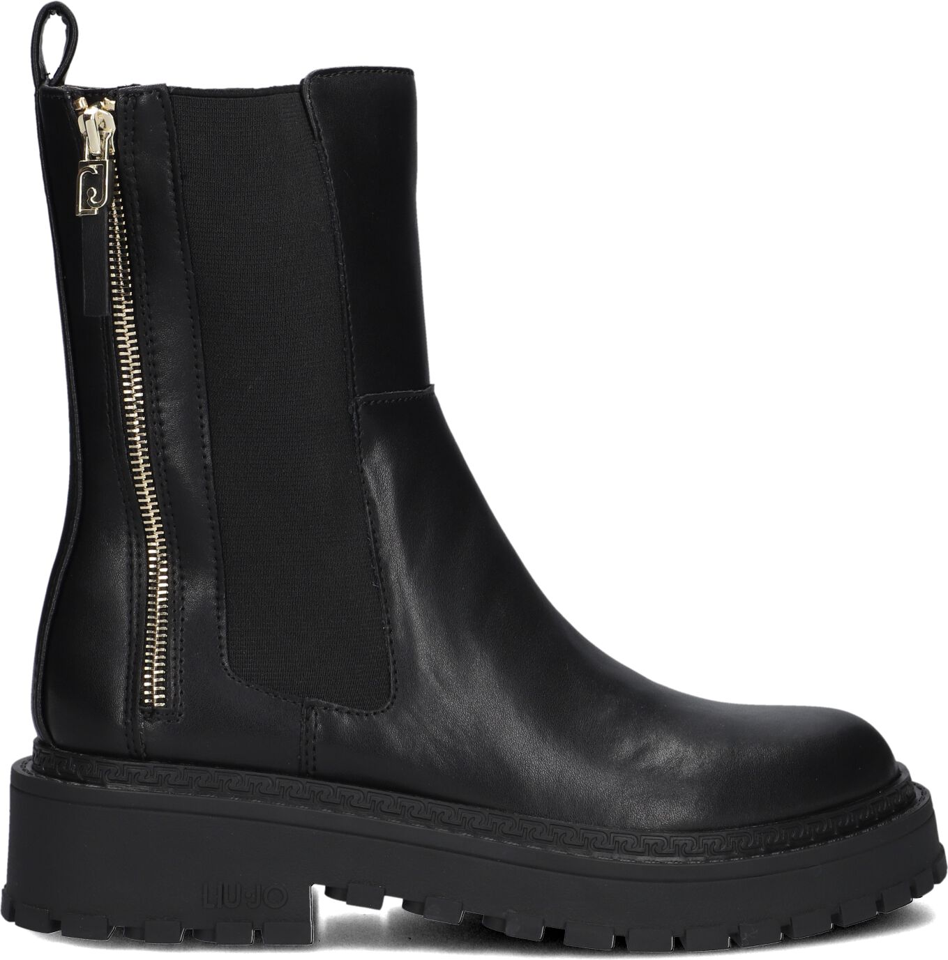 Liu Jo Chelsea Boots Dames Rumi 28, Maat: 40, Materiaal: Leer, Kleur: Zwart