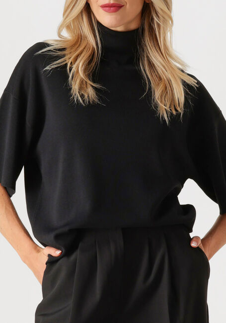 Zwarte HERSKIND T-shirt BRITTANY KNIT T-SHIRT - large