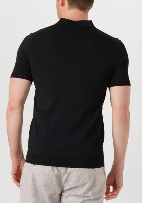 Zwarte GENTI Polo POLO BUTTON SS K2046-1260 - large