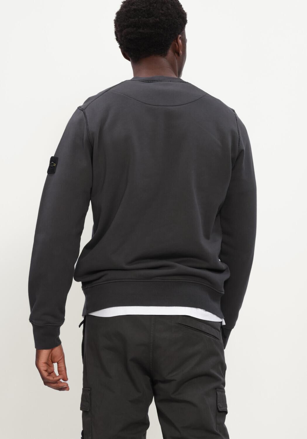 Donkergrijze STONE ISLAND Trui SWEATSHIRT S0051 - large