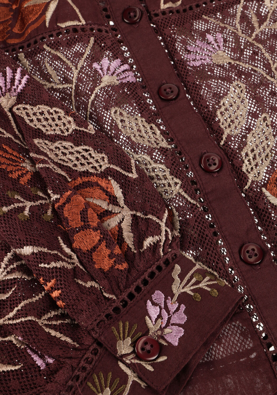 Bordeaux ANTIK BATIK Blouses ARIMA BLOUSE - large