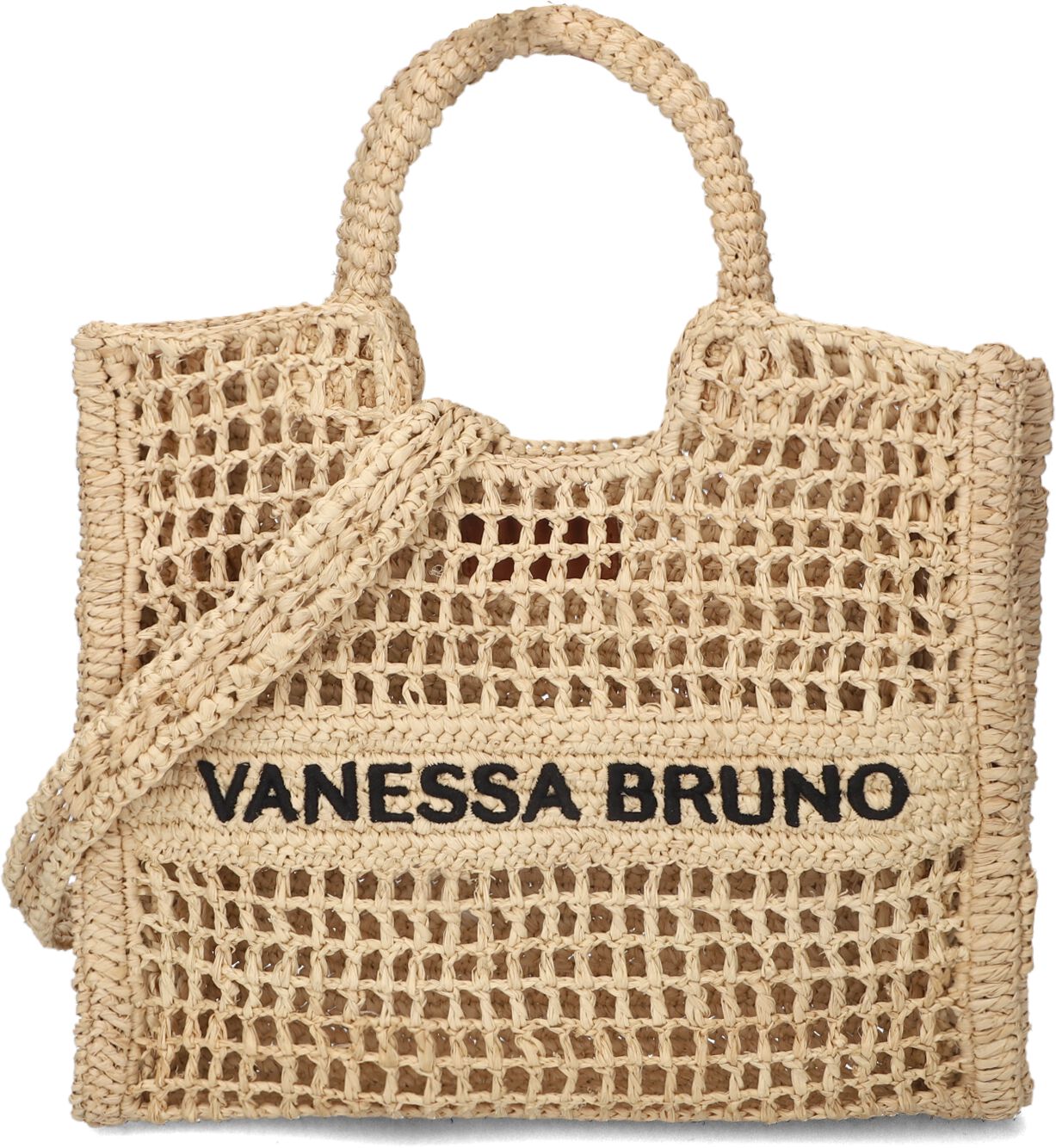 Vanessa Bruno Handtas
Dames Panier Pm, Materiaal: Raffia, Kleur: Beige afbeelding 1