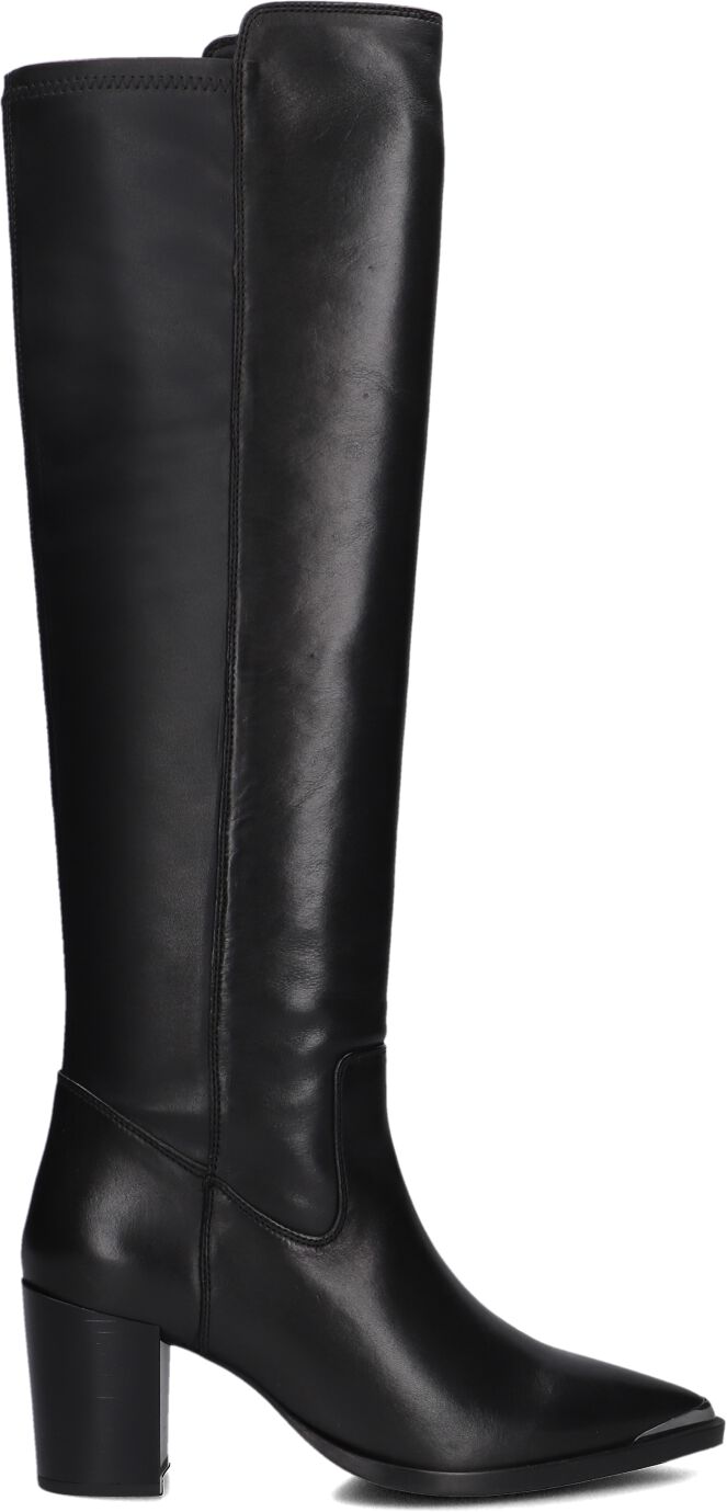 Blasz Hoge Laarzen Dames Americana-low, Maat: 41, Materiaal: Leer, Kleur: Zwart